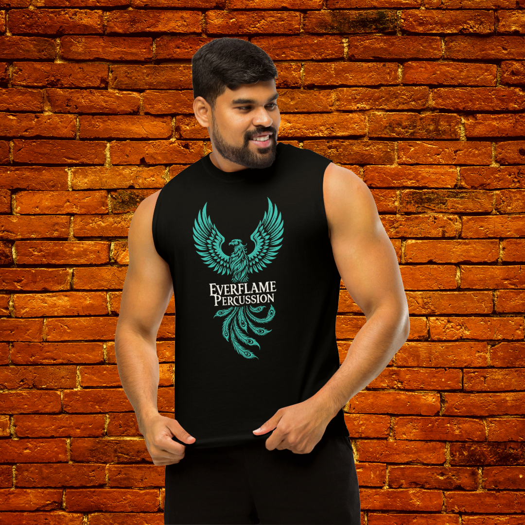 Men's IGNITION Series Muscle Shirt - Everflame Percussion